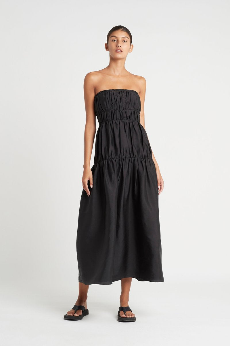 Vivienne Strapless Dress Black ...